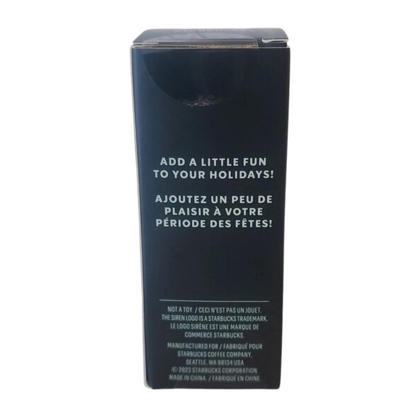 Starbucks Holiday Diamond Iridescent Cold Cup Christmas Ornament Keychain - Picture 4 of 10